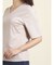 m.f.エディトリアル 針抜き Vネック半袖Tシャツ