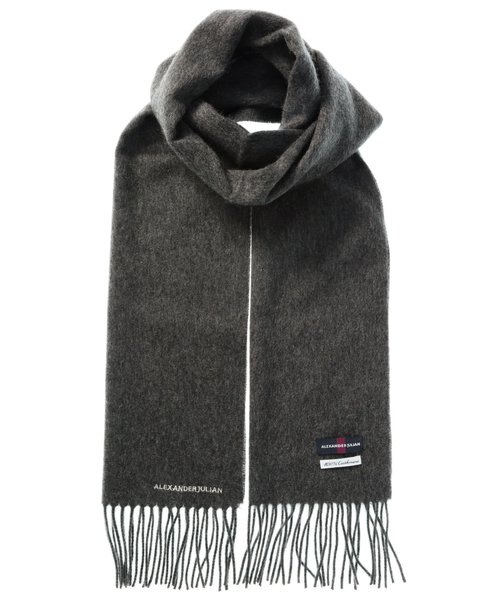アレキサンダージュリアン ウォッシャブル カシミヤマフラー