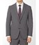 タカキュー ストレッチウォッシャブル 2ボタン2ピース ビジネスセットアップスーツ ストライプグレー