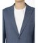 アレキサンダージュリアン ウール100% SUPER140'S 2ボタン2ピース ビジネスセットアップスーツ 無地青