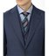アレキサンダージュリアン ウール100% SUPER140'S 2ボタン3ピース ビジネスセットアップスーツ 組織紺