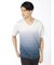 レノマ オム 転写グラデーション Vネック半袖Tシャツ