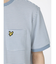 ライル&スコット/LYLE&SCOTT ボーダー クルーネック半袖Tシャツ