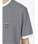 ライル&スコット/LYLE&SCOTT ボーダー クルーネック半袖Tシャツ