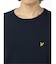 ライル&スコット/LYLE&SCOTT 綿天竺ニット クルーネック半袖Tシャツ