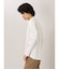 タカキュー フェイクレイヤード キーネック長袖Tシャツ