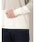 タカキュー カシミアタッチ 切替クルーニット&長袖Tシャツ アンサンブル