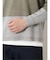 タカキュー カシミアタッチ 切替クルーニット&長袖Tシャツ アンサンブル