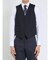 ネイビー&グレー リバーシブルベスト