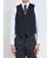 ネイビー&グレー リバーシブルベスト