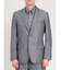 TechLinen スリムフィット 2ボタンジャケット グレー(セットアップ可能)
