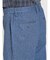 TechDenim スリムフィット ノータックパンツ 青(セットアップ可能)