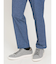 TechDenim スリムフィット ノータックパンツ 青(セットアップ可能)