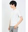 リンクスジャガード Vネック半袖Tシャツ