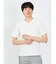 リンクスジャガード Vネック半袖Tシャツ