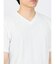 リンクスジャガード Vネック半袖Tシャツ