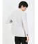 トリコットプリント スリムフィット 2ボタンジャケット 白