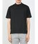 ロゴプリント モックネック半袖Tシャツ
