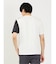 異素材切替 クルーネック半袖Ｔシャツ