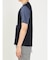 異素材切替 クルーネック半袖Ｔシャツ