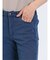 クロスストレッチ スリム クロップドパンツ カットデニム