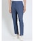 TechDenim スリムフィット ノータックパンツ 青(セットアップ可能)