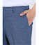 TechDenim スリムフィット ノータックパンツ 青(セットアップ可能)