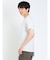 ふくれジャガード チェック柄 クルーネック半袖Ｔシャツ