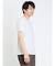 ふくれジャガード チェック柄 クルーネック半袖Ｔシャツ