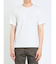 ふくれジャガード チェック柄 クルーネック半袖Ｔシャツ