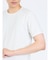 ふくれジャガード チェック柄 クルーネック半袖Ｔシャツ