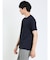 ふくれジャガード チェック柄 クルーネック半袖Ｔシャツ