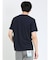 ふくれジャガード チェック柄 クルーネック半袖Ｔシャツ