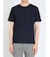 ふくれジャガード チェック柄 クルーネック半袖Ｔシャツ