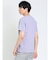 ふくれジャガード チェック柄 クルーネック半袖Ｔシャツ