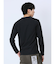 リンクスジャガード千鳥 Vネック長袖Tシャツ