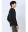 リンクスジャガード千鳥 Vネック長袖Tシャツ