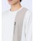 布帛ハイブリッド クルーネック長袖Tシャツ