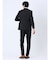 Woolen Tec On スリムフィット 2ボタン3ピーススーツ チェック紺