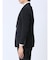 Woolen Tec On スリムフィット 2ボタン3ピーススーツ チェック紺