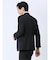 Woolen Tec On スリムフィット 2ボタンジャケット チェック紺(セットアップ可能)