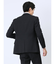 Woolen Tec On スリムフィット 2ボタンジャケット チェック紺(セットアップ可能)