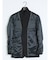 Woolen Tec On スリムフィット 2ボタンジャケット チェック紺(セットアップ可能)