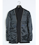 Woolen Tec On スリムフィット 2ボタンジャケット チェック紺(セットアップ可能)