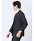 Woolen Tec On スリムフィット 2ボタンジャケット チェックグレー(セットアップ可能)