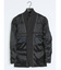 Woolen Tec On スリムフィット 2ボタンジャケット チェックグレー(セットアップ可能)