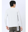 ジャガード バーズアイ クルーネック長袖Tシャツ