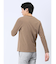 ジャガード バーズアイ クルーネック長袖Tシャツ