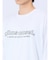 【WEB限定】ミンズクローゼット/mihns closet モノトーンプリント クルー長袖Tシャツ