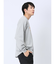 【WEB限定】ミンズクローゼット/mihns closet カラープリント クルー長袖Tシャツ 
